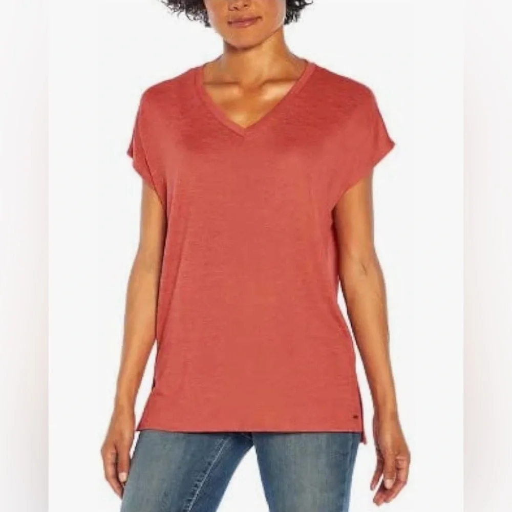 Orvis Ladies' Tunic Top, Mineral Red, XXLarge - Picture 1 of 7